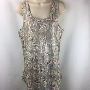 Silence + noises beds design sleeve less Blouse